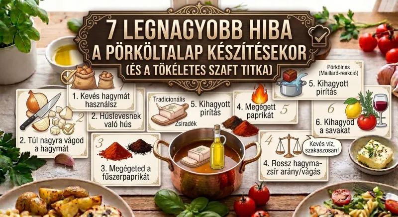 7 legnagyobb hiba a pörköltalap készítésekor (és a tökéletes szaft titka)