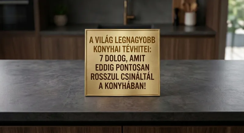 A világ legnagyobb konyhai tévhitei: 7 dolog, amit eddig PONTOSAN ROSSZUL csináltál a konyhában! cikk borítókép - ReceptPalota Blog
