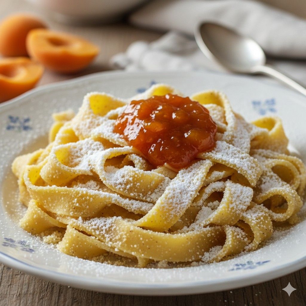 Grízes tészta lekvárral recept elkészítése - ReceptPalota
