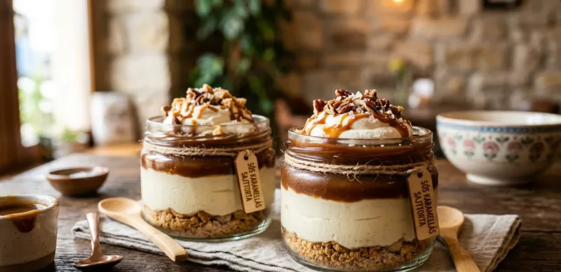 Sós karamellás-sajttorta pohárkrém
